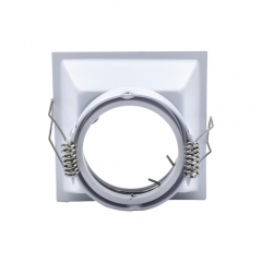 Square Adjustable led Gu10 Anti-Glare MR16 Downlights