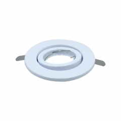 High quality ring anti-glare iron down light led lights fitting for GU10 MR16 halogen lamp
