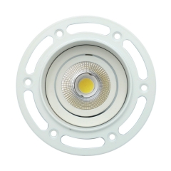 Trimless Aluminium GU10 MR16 Fittings Recessed Round Downlight Fixture