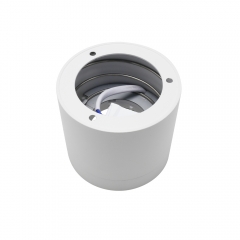 High Quality White Pure Aluminium Anti Glare Cylinder downlight Fixture 7w Gx53 Surface Mounted Downlight
