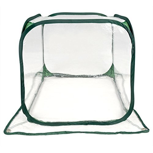 Pop Up Clear Greenhouse Cover For Cold Frost Protector Gardening Plants Pot Flower