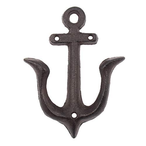 Garden Vintage Anchor Wall Door Hook Hanger Bag Key Hat Hanging Hooks Yard Decoration