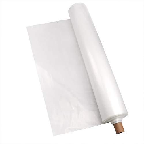 Gardening Will Greenhouse Plastic Film Clear Polyethylene 6mil Cover