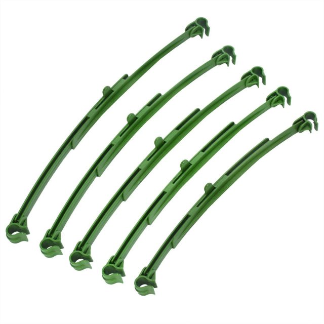 12Pcs Adjustable Expandable Tomato Trellis Garden Stake Connectors Attach Stake Arms