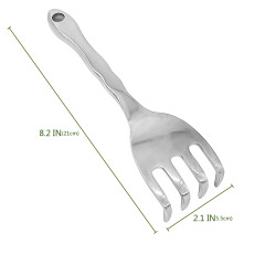 Set of 2 Aluminum Heavy Duty Gardening Hand Transplant Trowel, Cultivator Hand Rake