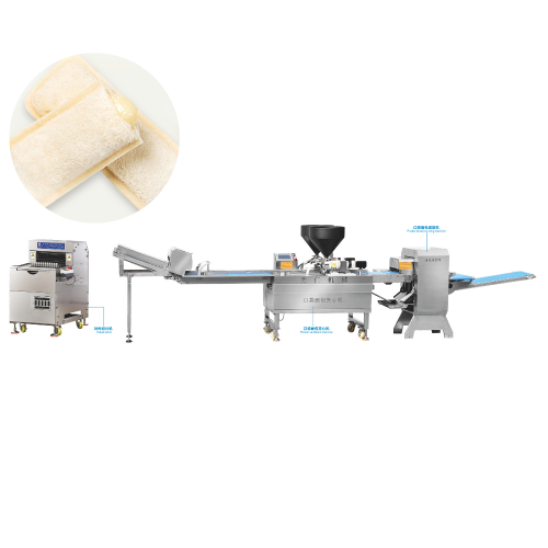 Hot selling products in Vietnam Pocket sandwich bread production line