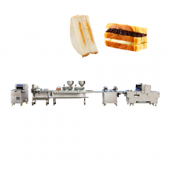 Hot sale automatic industrial toast bread 3+2 sandwich making machine production line