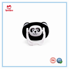 Food Grade Dummy Panda Cartoon Baby Pacifiers