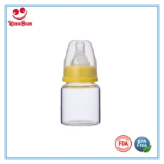 Anti Colic Borosilicate Glass Feeder Baby Feeding Bottle