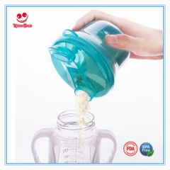 Rotation Milk Formular Cup with 3 Division Dispenser