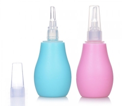 Infant Nose Cleaner Safety Silicone Nasal Aspirator for Babies