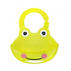 Dummy Frog Baby Care Waterproof Silicone Bib