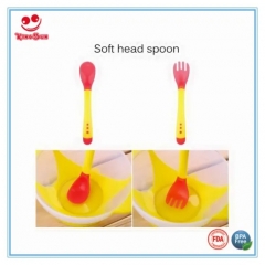 Newborn Color Changing Baby Spoon and Fork Set