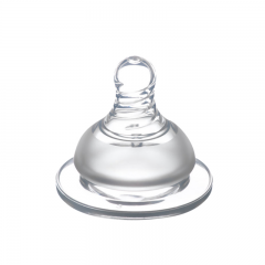 Wide Neck Silicone Baby Bottle Nipple