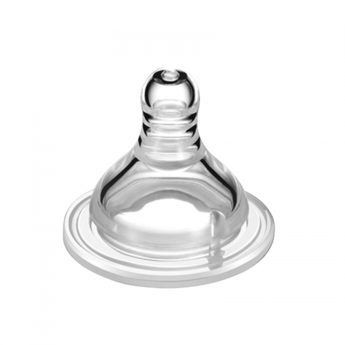BPA Free Silicone Baby Bottle Teat in Wide Neck