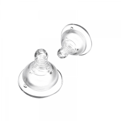 Wide Neck Silicone Baby Bottle Nipple