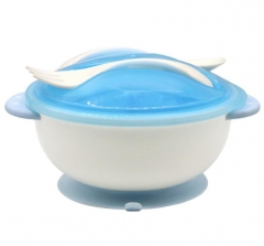 High Quality Baby Feeding Bowl Cutlery With Suction Base