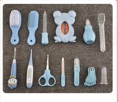 Baby Grooming Kits with Fabric Bag 13PCS