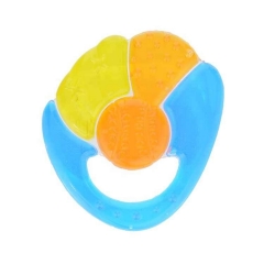 Muti-colors water filled baby teether
