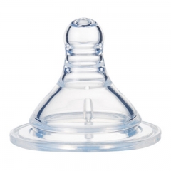 BPA Free Silicone Baby Bottle Teat in Wide Neck