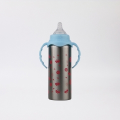 240ml Stainless Steel Double Wall Vacuum Thermos Baby Bottle