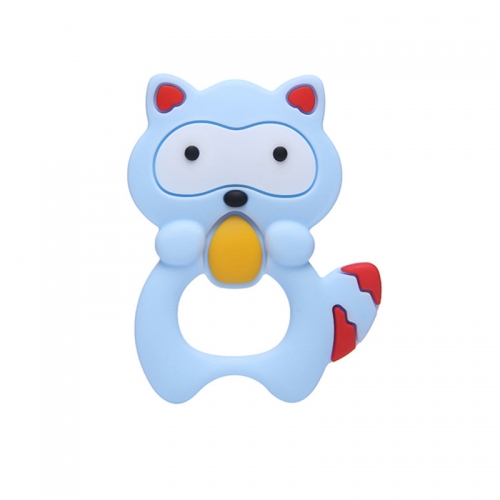 Silicone Teether Cute Squirrel Baby Teething Toy
