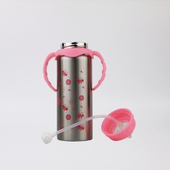 240ml Stainless Steel Double Wall Vacuum Thermos Baby Bottle