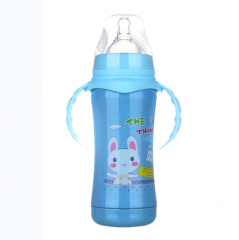 Thermos Insulated Baby Feeding Bottle with Handles 180ml/240ml