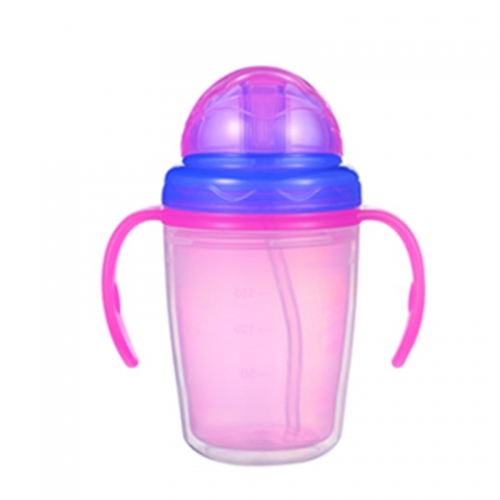 250ml Double Wall Baby training Water Bottle