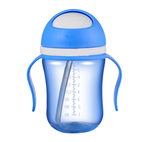 240ml Baby Sports Water Bottle with Straw