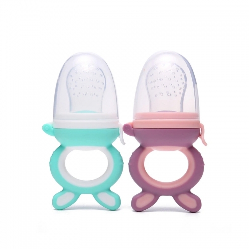 Cute Rabbit Design Fruit Vegetable Pacifier Feeder