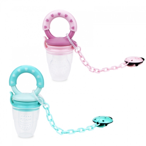 Baby Food Feeder Fruit Feeder with Heart Design Handle