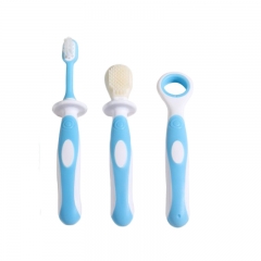 Safe 3pcs Baby Training Toothbrush Set