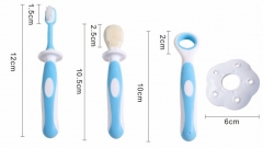 Safe 3pcs Baby Training Toothbrush Set