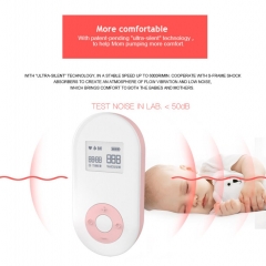 Wholesale Electric Breast Pump Double-Sided Full Silicone with Massage Function