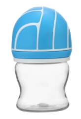 Newborn Sports Cap Baby Feeding Bottle 100ml Wide Neck