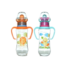 4oz Rattle Baby Feeding Bottles With Handle