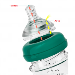 Latest Plastics Wide Neck Baby Feeding Bottle