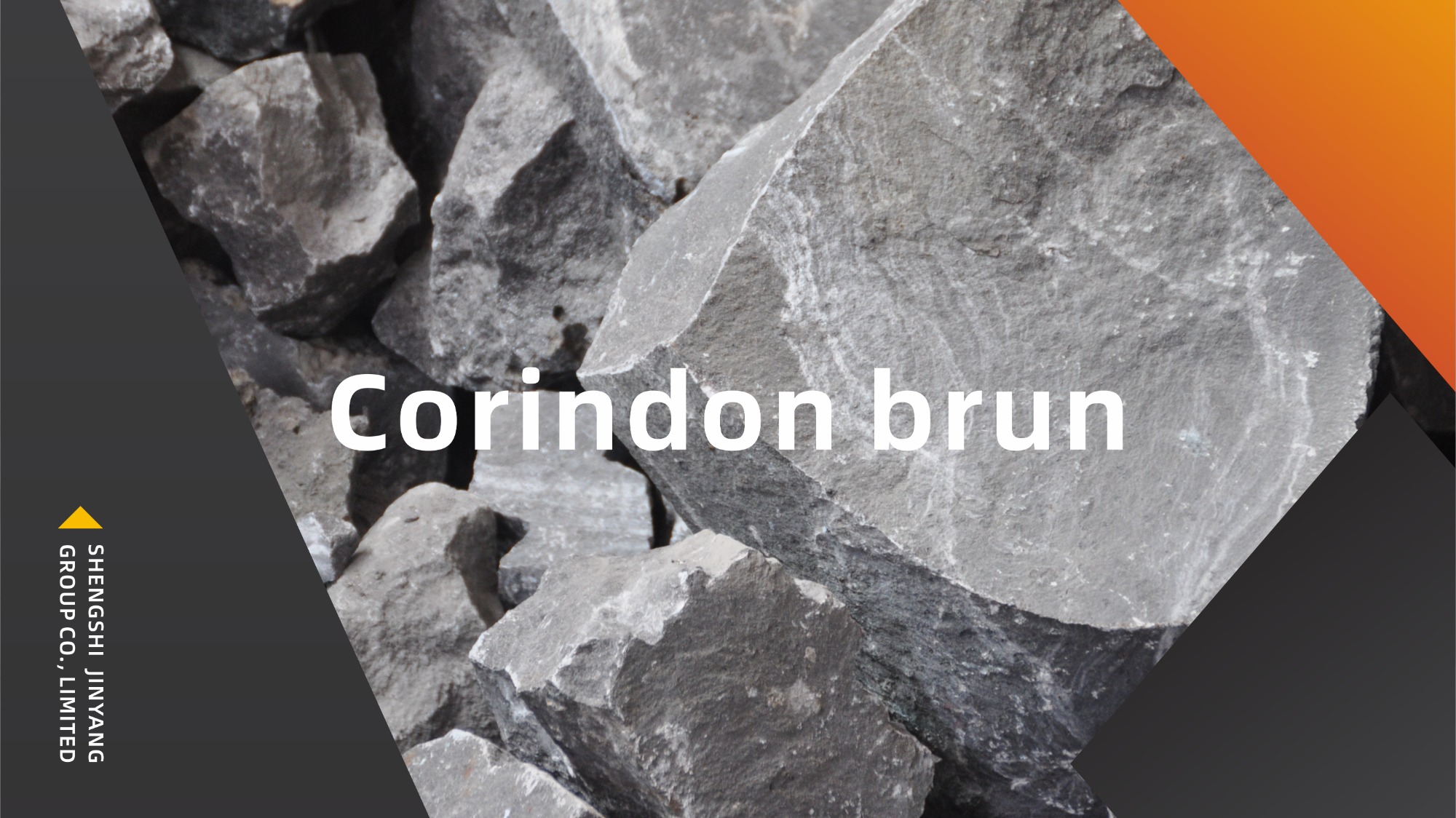 Corindon brun