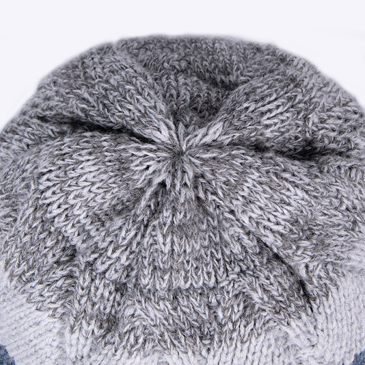 gradient-cable-skull-beanie