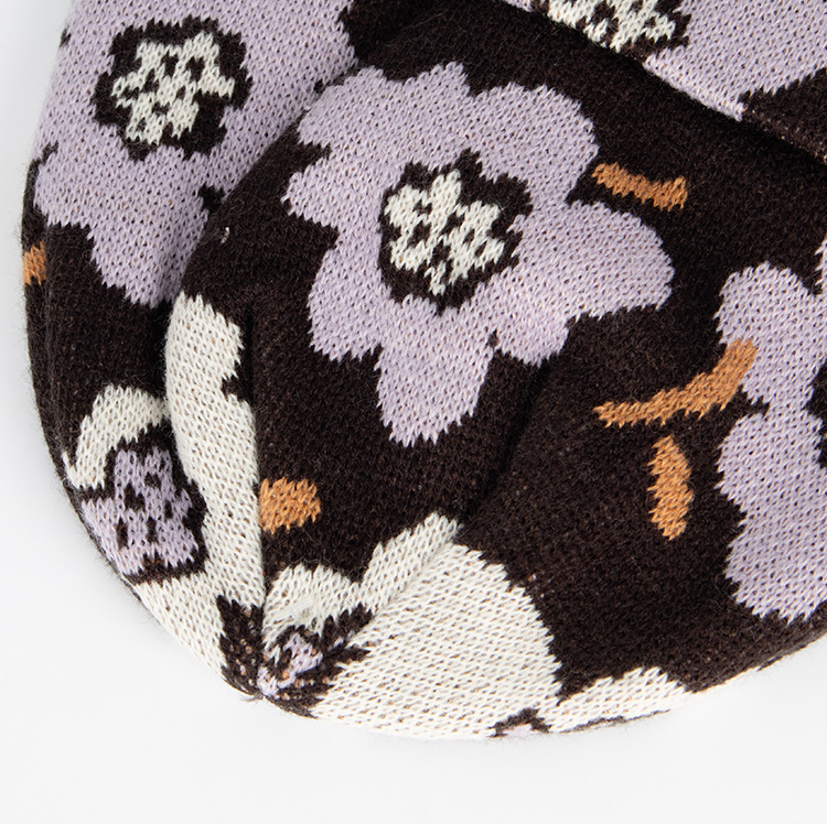 floral-jacquard-knit-cuffed-beanie
