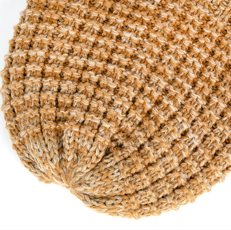 marled-waffle-knit-beanie