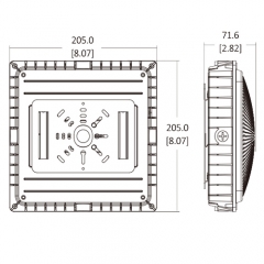 35W Canopy Light