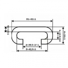 L79-1g SBR Escalator Handrail For LG