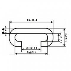 T39 T97-MI Escalator Handrail For Mi