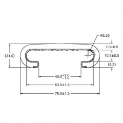 E99NT Escalator Handrail For Sh
