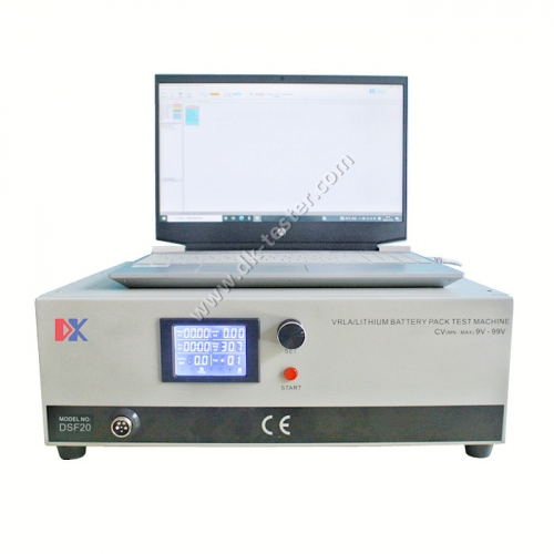 99V 20A Lead-Acid/Lithium Battery Pack Series Charge-Discharge Tester DSF-20