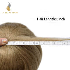 LYRICAL HAIR Non Surgical Hair Replacement for Men Hairpiece Full French Lace Mens Toupee Bleached Knots Natural Hairline Men Hairpiece European Human Hair Toupee for Men