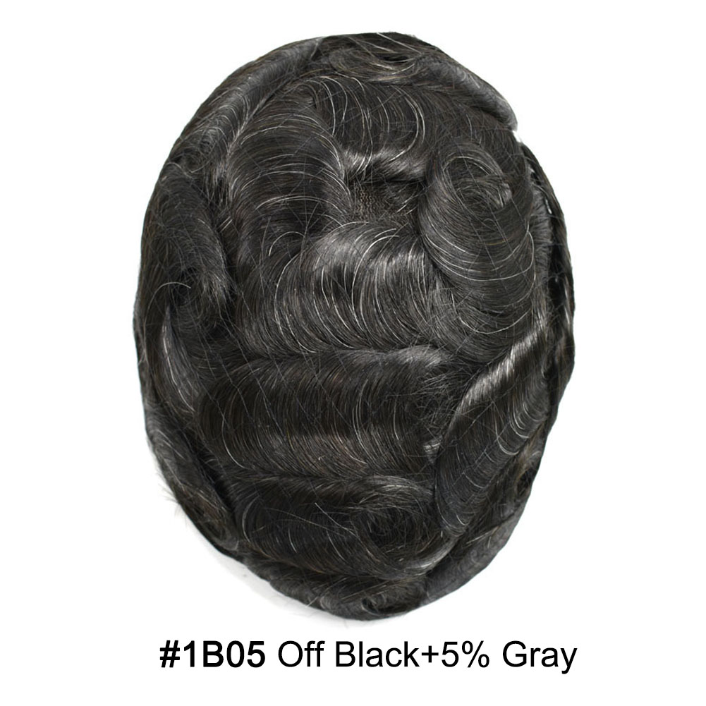 1B05# OFF BLACK with 5% gray hair