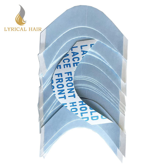 Lyricalhair Men Toupee Walker Easy Blue Tape AA Contour Tape Hair System Toupee Double Sided Tape 36pcs for you!